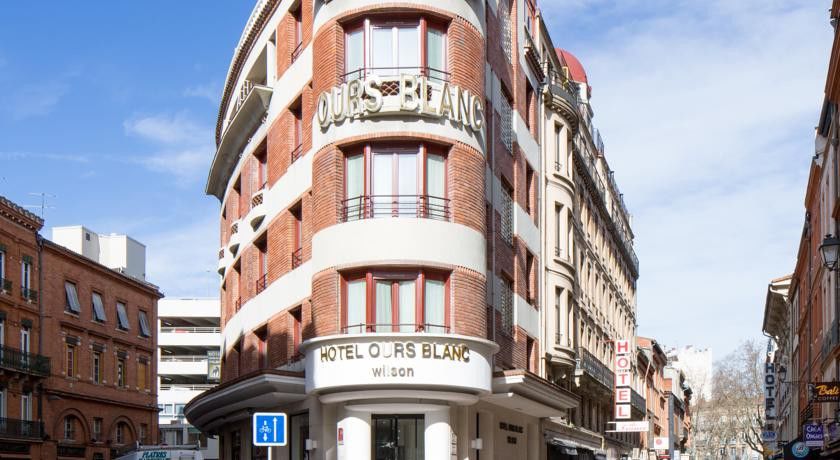 Hotel Ours Blanc - Wilson Toulouse Exterior foto